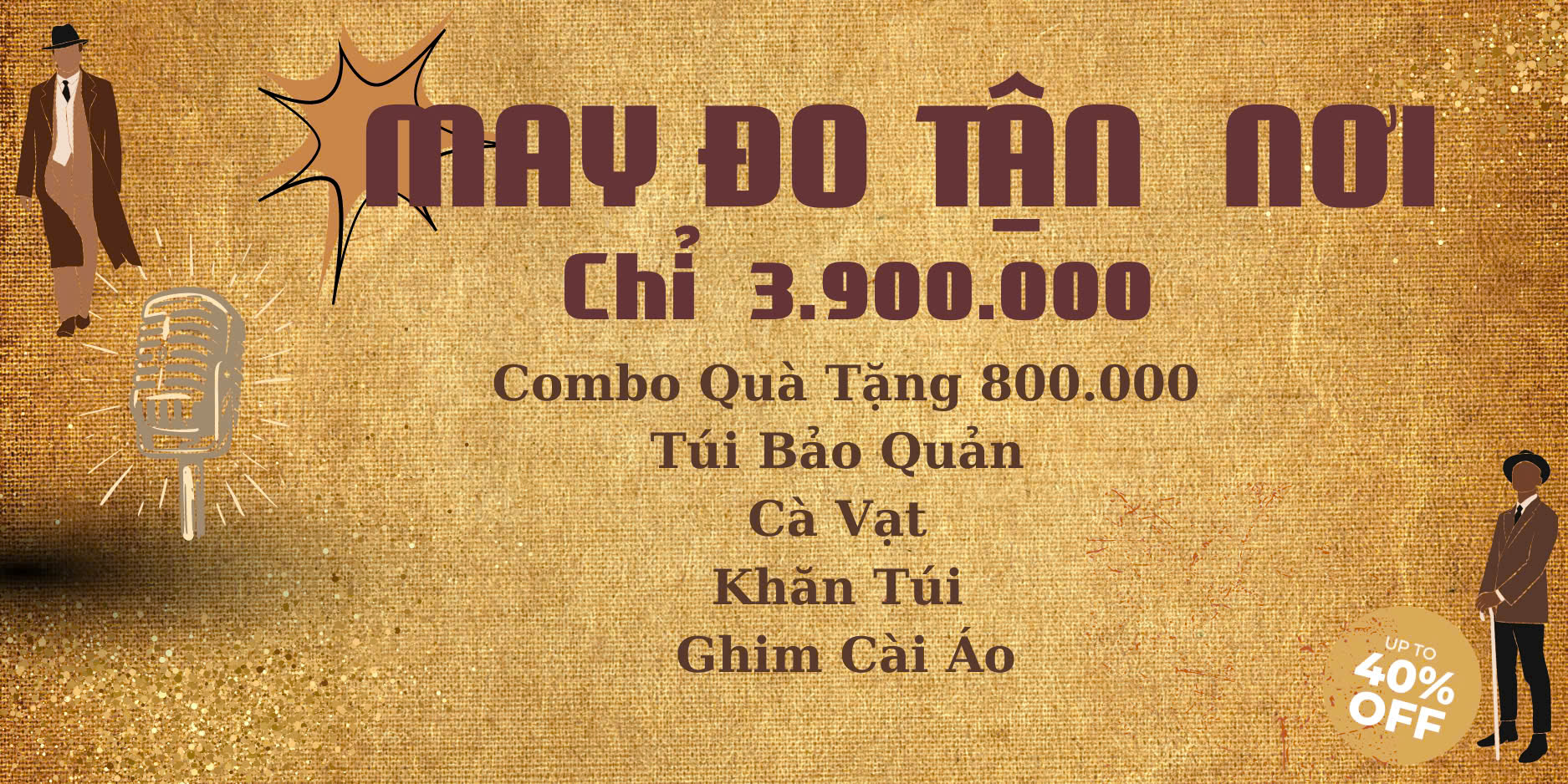 Dịch Vụ May Đo Tận Nơi Chỉ Từ 3.900.000