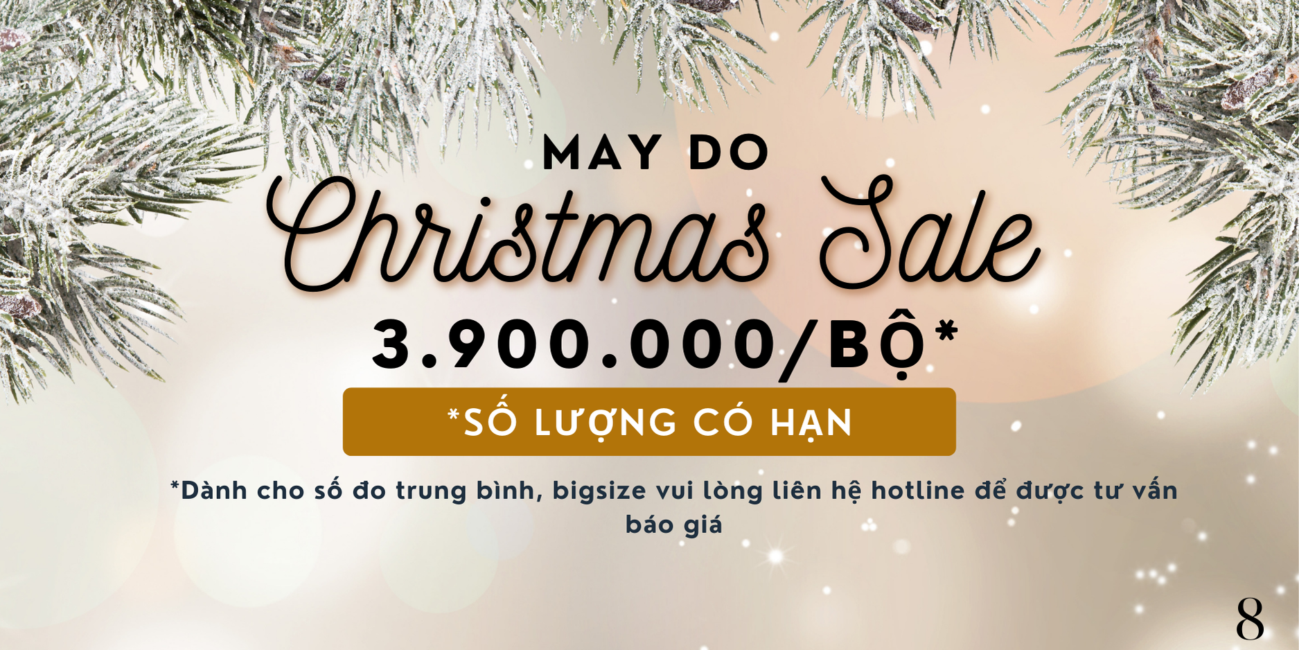  May Đo Christmas Sale 